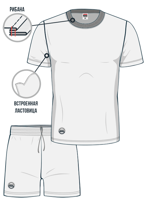 Волейбольная форма мужская VOL-A09.0-SUBL